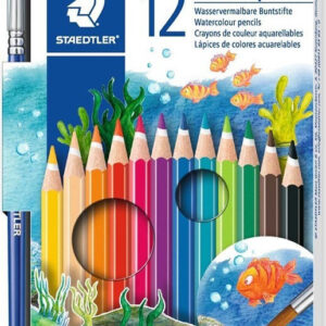 Carioca Tita Erasable Wood crayons with eraser 12 pcs.